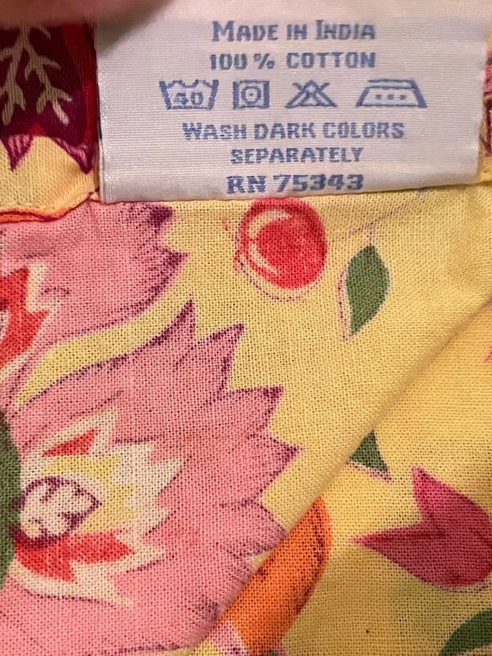 APRIL CORNELL 100% Cotton vintage Napkins Floral ~15.5